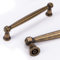 SYZOW 6 Stück Vintage Schrankgriffe 128mm Antik Messing Griffe Möbel Möbelgriffe Türgriffe küche Schubladengriffe küchengriffe Vintage Griffe für Bronze Küchenschränke