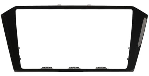 LIAMORFE Paino Schwarz MIB 3 Radio Stereo Panel Rahmen Kompatibel für VW Passat B8 ABS OEM Headunit Bildschirm Blende Original Carbon Fibre 8 Zoll