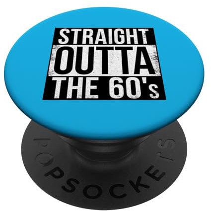 Direkt außerhalb der 60er Jahre PopSockets Klebender PopGrip
