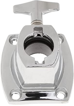 Drum Holder Base Plate Drum Rack Clamp Drum Tom Mount Bracket for Drummer