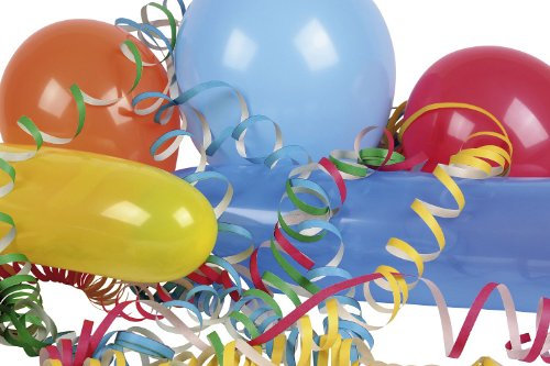 Amscan 6403 - Party-Set Luftballons und Luftschlangen, 27-teilig, Dekoration, Kindergeburtstag