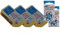 DRY-BRIK II set da 3 pezzi, pietre asciugatrici, pietre essicanti include StartPower Batterie per apparecchi acustici, (12 pezzi)