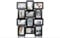 Arpan Multi Apperture Picture/Photo Frame, Holds 12 x 6''X4'' Photos (Black)