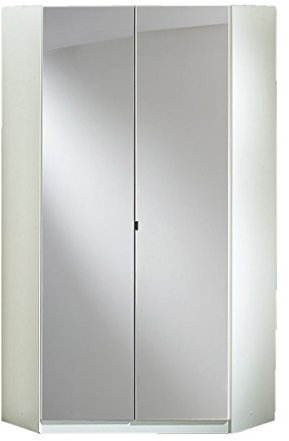 Wimex Kleiderschrank/ Eckschrank Clack, (B/H/T) 95 x 198 x 95 cm, Weiß