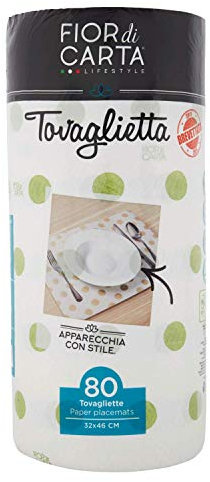 Fior di Carta Tischset 32 x 46 cm, 80 Stück
