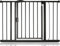 Bettacare Auto Close Pet Gate, 103.8cm - 110.8cm, Matt Black, Pressure Fit Stair Gate for Dog & Puppy, Safety Barrier for Doors Hallways and Spaces, Easy Installation