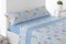 Energy Colors Textil - Hogar Funny Juego Sábanas Estampada Infantil Cama 90 Verano Poliester (Fauna)