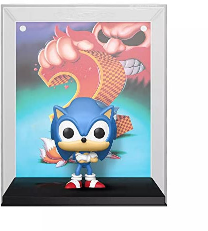 Funko POP Game Cover: Sonic The Hedgehog 2 Exclusive Figure Packed in Hard case