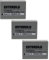EXTENSILO 3X Batterie Remplacement pour Canon NB-10L pour Appareil Photo (800mAh, 7,4V, Li-ION)