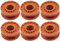 MangWany Lot de 6 bobines et coupe-bordures pour Argos McGregor MCT2X1825 CLGT18LG/1 WX150