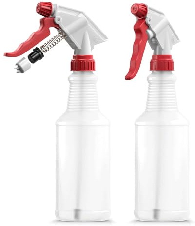 Bar5F Spray Bottles (16-Ounce, 2 Pack) for BBQ Grilling Smoking & Baking Food Grade Grill Spritzer Meat Smoker Butchers Tools & Chef Gadgets
