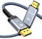 Highwings 4K DisplayPort auf HDMI Kabel 3M, DP für HDMI Verbindungskabel Unidirektionaler Nylon Geflochtener DisplayPort zu HDMI für Monitor, TV, Projektor, Laptop, PC, AMD, NVIDIA