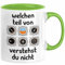 Trendation - Pilot Tasse Geschenk Lustiger Spruch Welchen Teil Von Verstehst Du Nicht Piloten Edition Becher Kaffeetasse (Grün)
