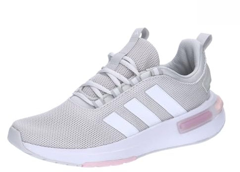 Adidas Damen Racer TR23 Shoes, Grey one/Cloud White/Clear pink, 36 EU