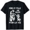 Motocross Moto Père Et Fille Une Équipe Pour La Vie T-Shirt
