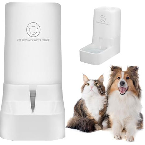 WYFCR Alimentación automática de Agua para Gatos y Cachorros, alimentación Inteligente de Agua para Mascotas para Animales pequeños, Cubre un área de 0045 Metros Cuadrados, fácil de Limpiar