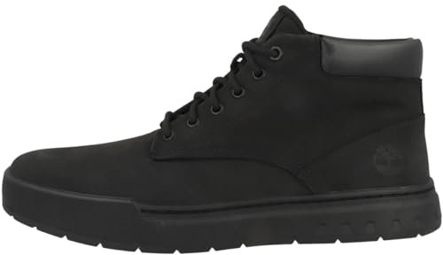 Timberland Maple Grove Leather Chukka Shoe, Scarpa Uomo, Nero, 41.5 EU