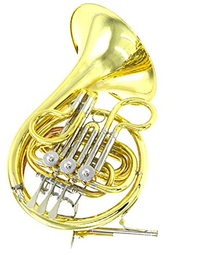 Hörner F Key Einteiliges Französisch Horn Phosphor-Bronze Mundstück Tube ist geeignet für Anfänger zu testen Grade Wind Instrument