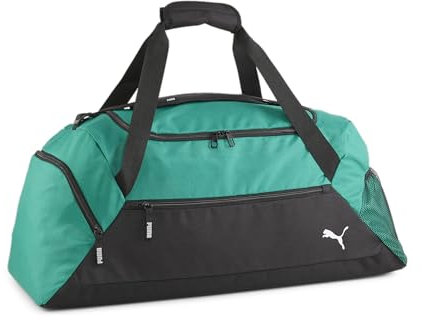 PUMA teamGOAL Teambag M, Bolsa de Deporte, Verde (Spot Green-Puma Black), OSFA