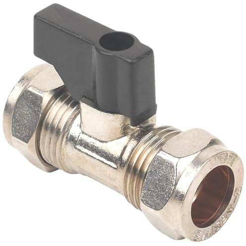 Duraplast UK 15MM Isolation valves with Handle WRAS Approved