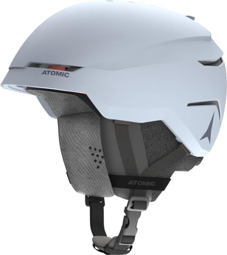 ATOMIC Savor AMID Skihelm in Grey Größe S - Unisex für Erwachsene - 360° Fit System - Überlegener Aufprallschutz - Aircon Belüftungssystem - Kopfumfang 51-55 cm