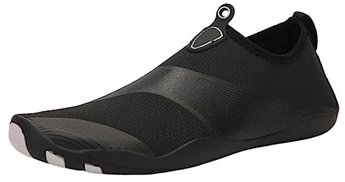 Hässliche Schuhe Herren Waten Schwimmen Klettern Schuhe Männer und Frauen Fitness Outdoor-Sportschuhe Wiesn Schuhe Herren (Black, L)