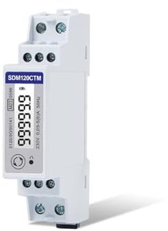 SDM120CTM, 1 Phase RS485 Modbus Power Meter,Wattmeter,Energy Meter,DIN Rail Energy Meter