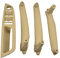 YNZUNMY Auto Innen TüRgriff,Autoinnenraum TüRgriff Armlehnenwagen links vorne Fahrersitz LHD Innentürgriff Innere Panel Ziehen Ziehen Abdeckung Gebrauch für BMW E70 E71 x5 x6(Color:Beige 4pcs)