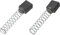 vhbw 2X Kohlebürste kompatibel mit Bosch PDA 100A 0603307038, 0603307039, 0603307034, 0603307037, 0603307032, 0603307003 Elektrowerkzeug