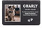LAUBLUST Personalisierte Grabplatte mit Name & Foto als Grabschmuck für Hund, Katze & andere Haustiere - Erinnerung Motiv, 3 Größen | Schieferplatte mit Gravur als Tiergrabstein Deko & Tiere Grabtafel