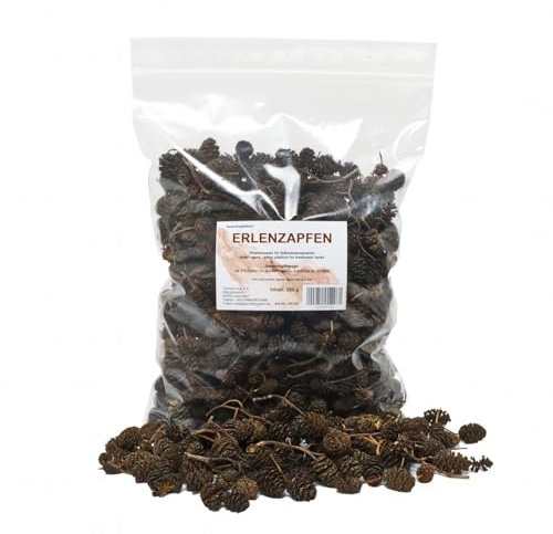 Garnelengarten® Erlenzapfen - natürlicher Wasseraufbereiter für Süßwasseraquarien (250 g)