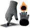 ineepor Alpaka Handschuhe Herren Damen Doppelschicht Touchscreen Thermo Warme Fleecefutter Winterhandschuhe Wolle Strickhandschuhe Rutschfeste