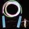 Comba luminosa para niños, cuerda de saltar con luz LED para niños, ajustable, con asas antideslizantes, cuerda de saltar para adultos, fitness para entrenamiento a intervalos, HIIT