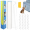 ETROBOT Protezione Graffi Gatto, 30CM*500CM Protezione antigraffio per gatt, Antigraffio gatto divano, Divano Gatti Graffi Protezioni per Divani, Sedie, Letti, e Vari Mobili, Paret (40x300cm)
