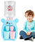 Dispensador de Agua en Miniatura,Dispensador de Agua para niños,Juguete para máquina de Agua y Bebidas con Jugo de Conejito con 2 Tazas - Juguete Doble del Agua Potable del Mercado de Agua para el