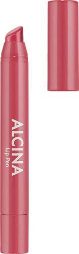 ALCINA Lip Pen sweetheart - 1 Stück - Für definierte, volle Lippen - Cremige, glänzende Textur hinterlässt ein gleichmäßiges, langanhaltendes Finish - Angeschrägte Form für präzises Auftragen - Pink