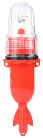 Luce stroboscopica da pesca, faro di sicurezza, impermeabile, lampada per esche di ricambio per imbarcazioni, kayak, pontoni, boe d'acqua dolce e salata