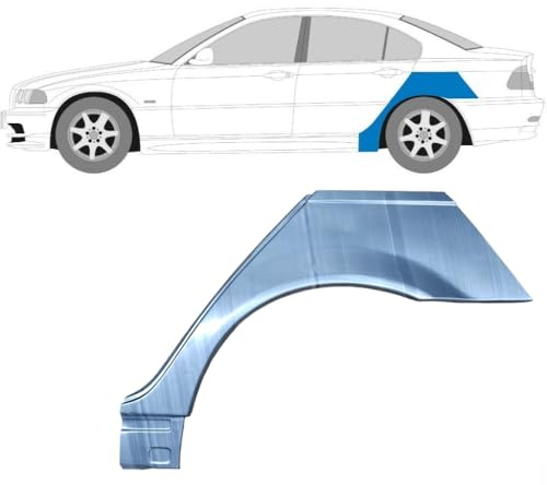 Reparaturblech Kotflügel hinten für BMW 3 E46 1998-2006 / Links