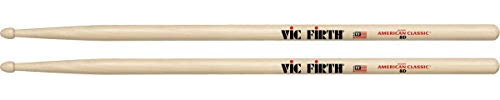 Vic Firth PVF 8D Baguette pour Batterie American Classic Hickory Olive Bois 8D