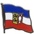 Flaggen-Pin Deutschland Schleswig Holstein - 2 x 2 cm [Misc.]