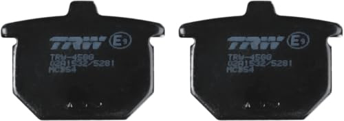 TRW MCB54 Brake Pad Set Disc Brake Organic Allround Compatible for Honda CB (501CC -) - Front Axle, Rear Axle and Other Vehicles