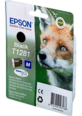 Epson Stylus SX 420 W (T1281 / C 13 T 12814011) - original - Tintenpatrone schwarz - 170 Seiten - 5,9ml