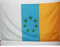 AZ FLAG Bandera de CANARIAS INDEPENDENTISTA 150x90cm para Palo - Bandera NACIONALISMO Canario - NACIONALISTA 90 x 150 cm