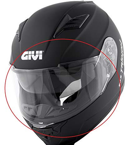 GIVI 50.5 Tridon/Vortix Visiera (Clear)