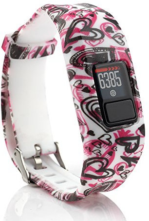 Baaletc Für Garmin Vivofit 3 und Vivofit JR, buntes Zubehörband/Armbänder mit sicherem Verschluss für Garmin Vivofit 3 und Vivofit JR, Vivofit JR. 2 Bänder
