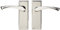 Carlisle Brass SZR022PN Door Handle, Polished Nickel