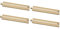 Fun World Toys Eisenbahnzubehör Holzeisenbahn Sortiment - Schienen Set für die BRIO Bigjigs Thomas Eisenbahn (17cm Gerade Gleise)