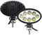 Willpower 2PCS Led Arbeitsscheinwerfer Bar 5 Zoll 14CM 24W Oval Led Scheinwerfer 12V 24V Wasserdicht Spot Led Bar für Offroad Auto Traktor KFZ Zusatzscheinwerfer Rückfahrscheinwerfer Lightbar