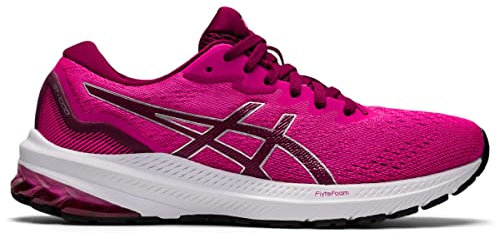 ASICS Damen GT-1000 11 Laufschuhe, Getrocknete Beere / Pink Glo, 37 EU