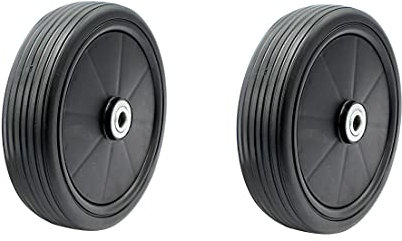 SECURA 2x Laufrad kompatibel mit Sabo Rasenmäher // 180mm Schnittbreite 43 47 52 Rad